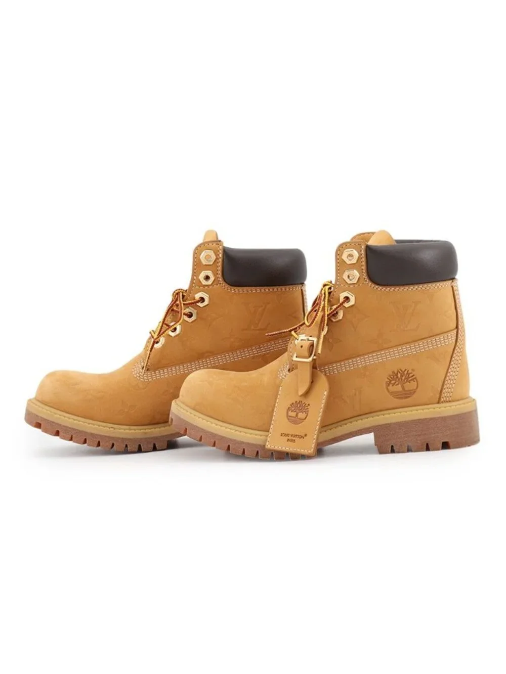 Louis Vuitton Boots Timberland Collaboration 6 Inch Premium 3.5 Shoes